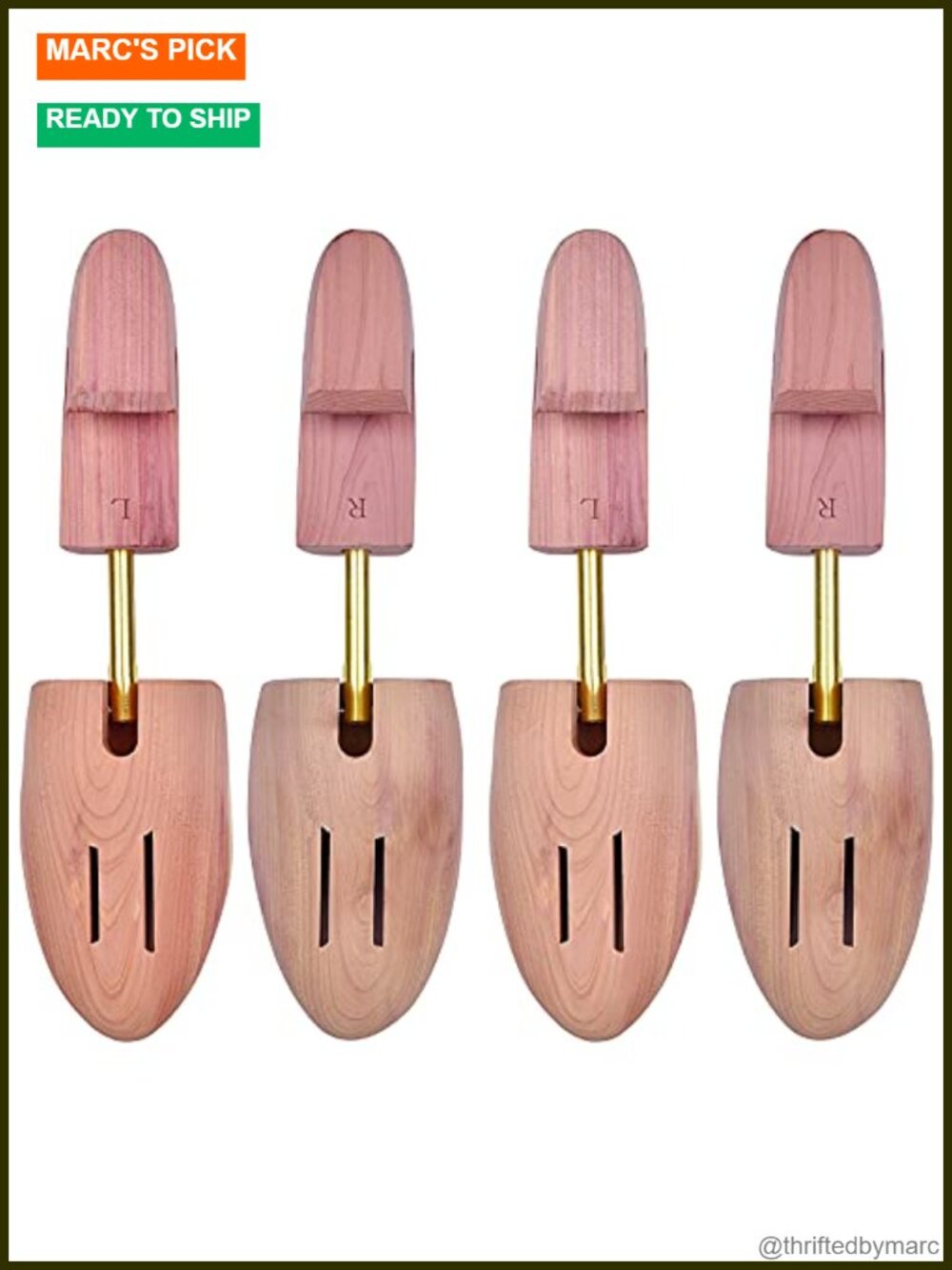 Cedar Shoe Tree for Men Women Adjustable Split Toe Boot Tree XL 12-14